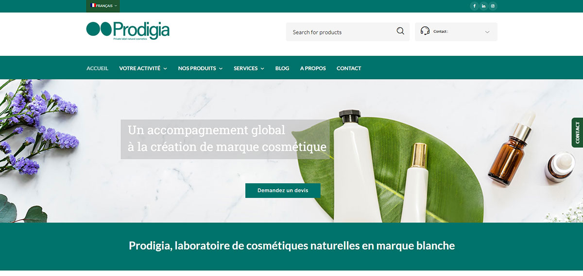 PRODIGIA – France’s Organic Deodorant Specialist